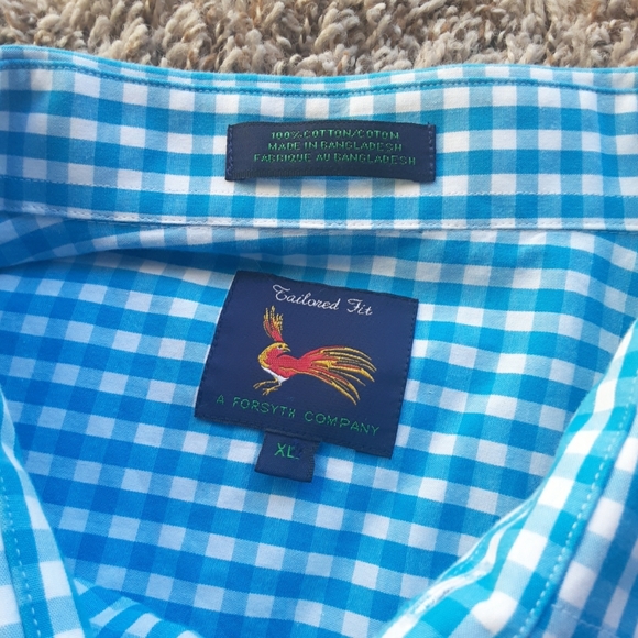 Forsythe Company Tailored Fit Cotton XL Shirt - Picture 2 of 2